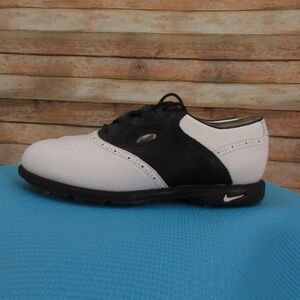 NIKE Black/White ZoomAir Vintage Golf Saddle Shoes 8.5